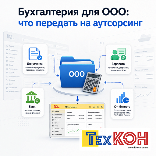 Бухгалтерия для ООО: что передать на аутсорсинг